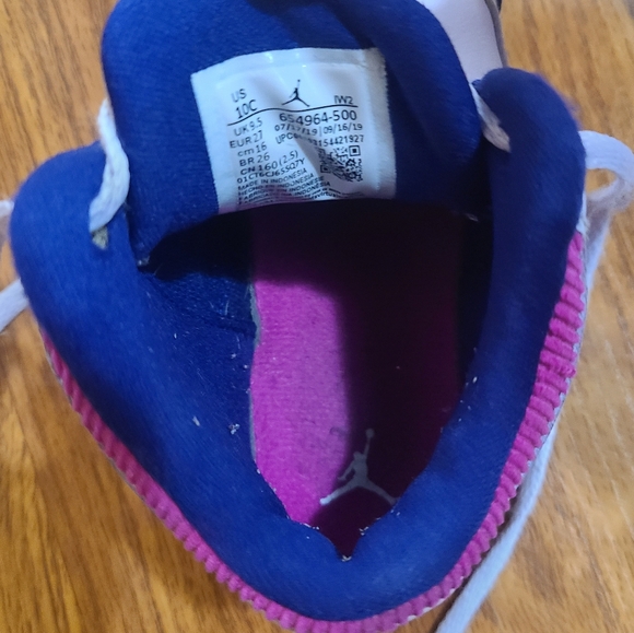 Air Jordan 3 Retro Barley Grape Size 10c - Picture 6 of 6